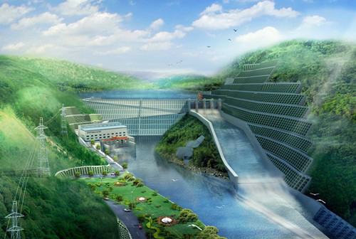 合川老挝南塔河1号水电站项目